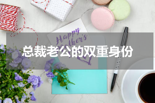 总裁老公的双重身份