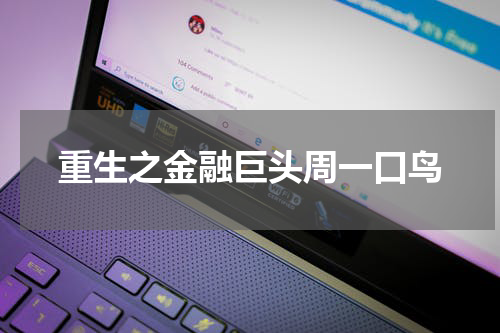 重生之金融巨头周一口鸟