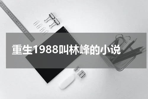 重生1988叫林峰的小说