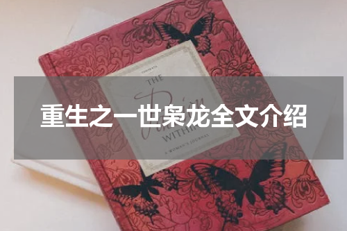 重生之一世枭龙全文介绍