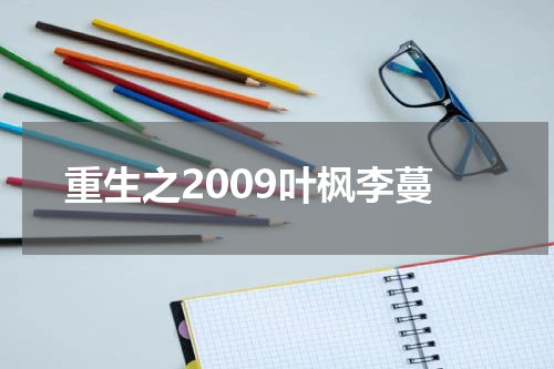 重生之2009叶枫李蔓