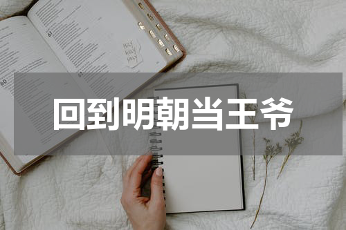 回到明朝当王爷