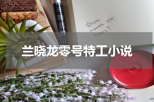 兰晓龙零号特工小说