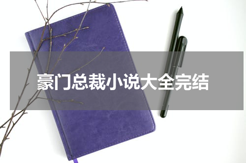 豪门总裁小说大全完结