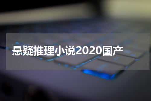 悬疑推理小说2020国产