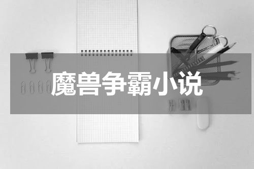 魔兽争霸小说