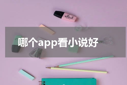 哪个app看小说好