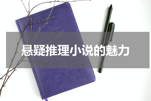 悬疑推理小说的魅力