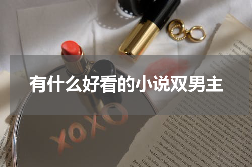有什么好看的小说双男主
