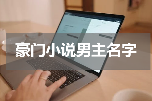 豪门小说男主名字