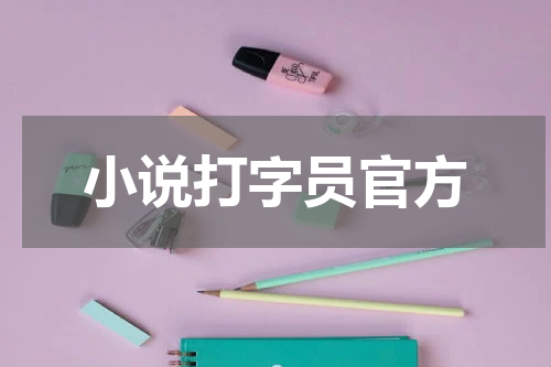 小说打字员官方