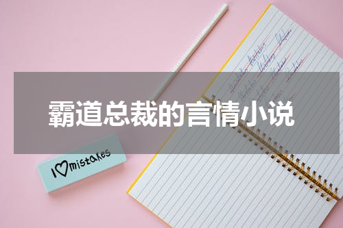 霸道总裁的言情小说