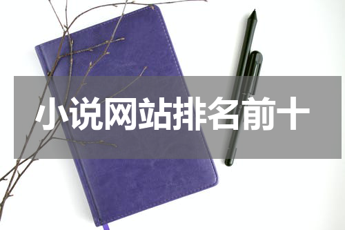 小说网站排名前十