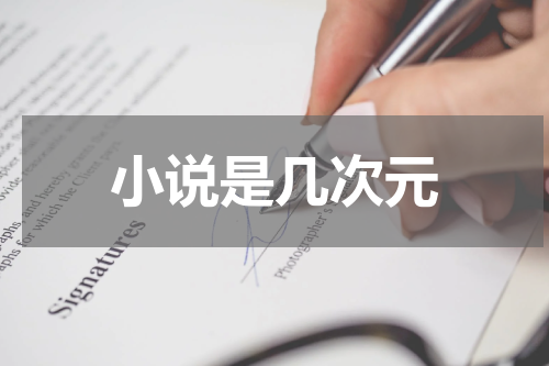 小说是几次元
