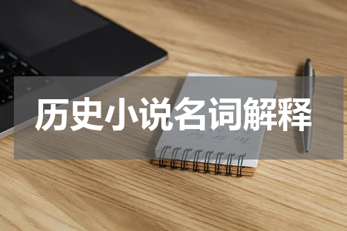 历史小说名词解释