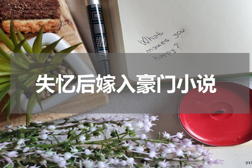 失忆后嫁入豪门小说