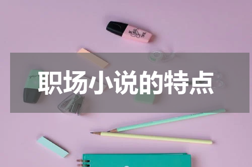 职场小说的特点
