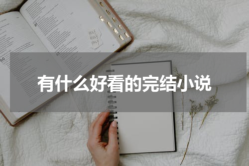 有什么好看的完结小说