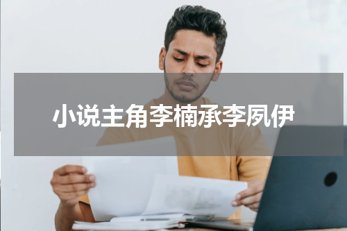 小说主角李楠承李夙伊