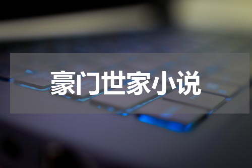 豪门世家小说