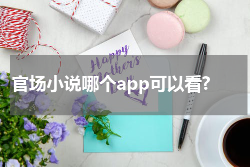 官场小说哪个app可以看?