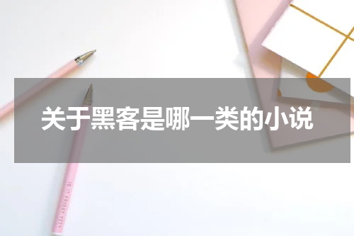 关于黑客是哪一类的小说