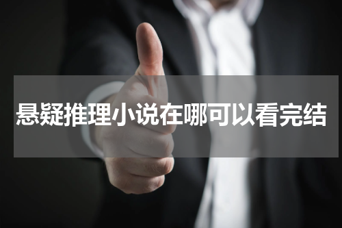 悬疑推理小说在哪可以看完结