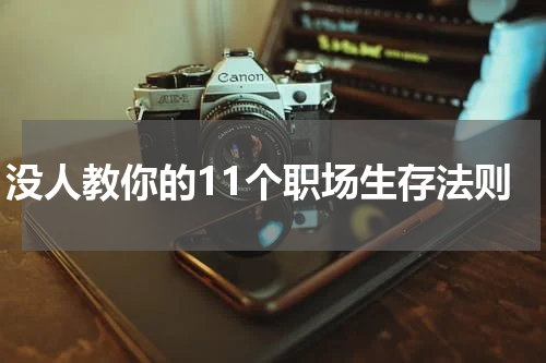 没人教你的11个职场生存法则