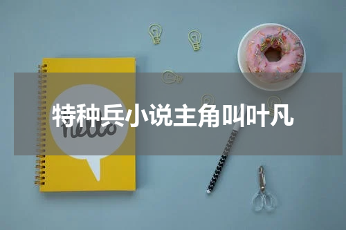 特种兵小说主角叫叶凡
