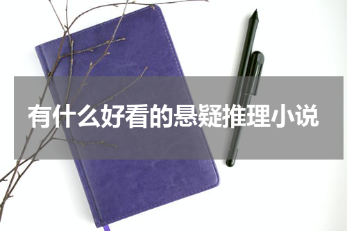 有什么好看的悬疑推理小说