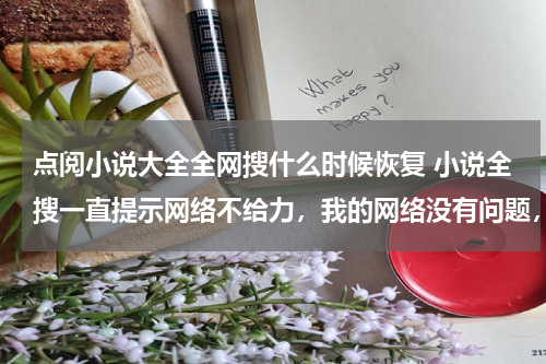点阅小说大全全网搜什么时候恢复 小说全搜一直提示网络不给力，我的网络没有问题，切换小说源可以更新一章，然后又不可以了