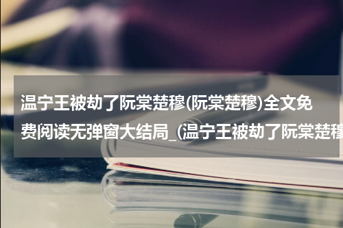 温宁王被劫了阮棠楚穆(阮棠楚穆)全文免费阅读无弹窗大结局_(温宁王被劫了阮棠楚穆)阮棠楚穆免费阅读无弹窗最新章节列表_笔趣阁（阮棠楚穆）